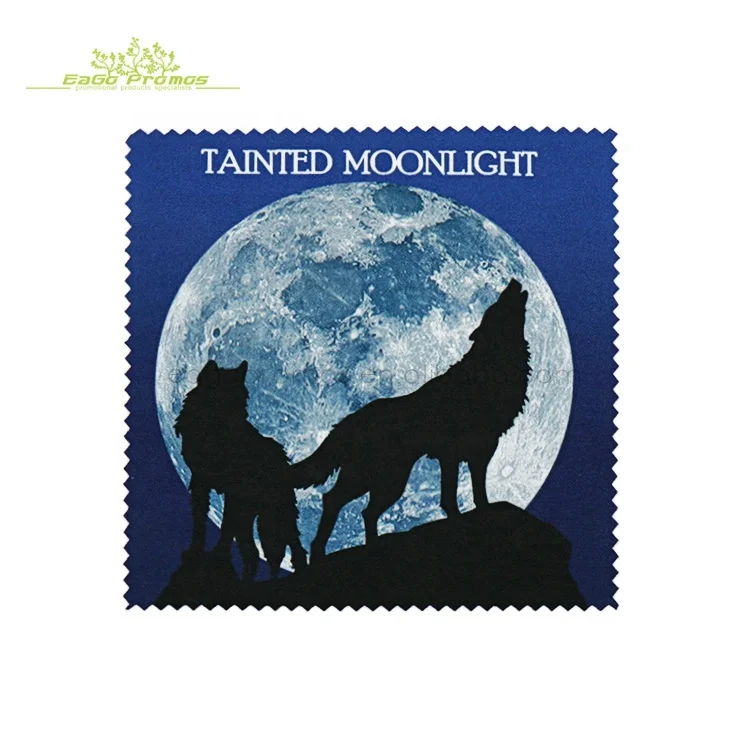 2024 2025 самая популярная акция полноцветная полиэфирная микрофибра ткань для очистки экрана мобильного телефона