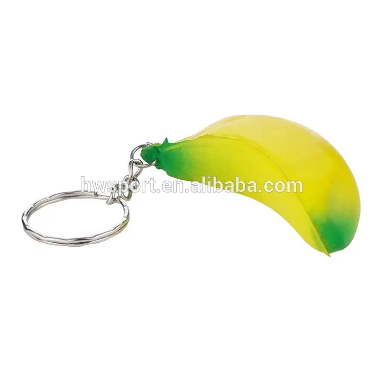 Hot Selling Custom Cow Shape Releaser Logo Printed PU Foam Stress Ball Keychain Promotional Animal Key Rings