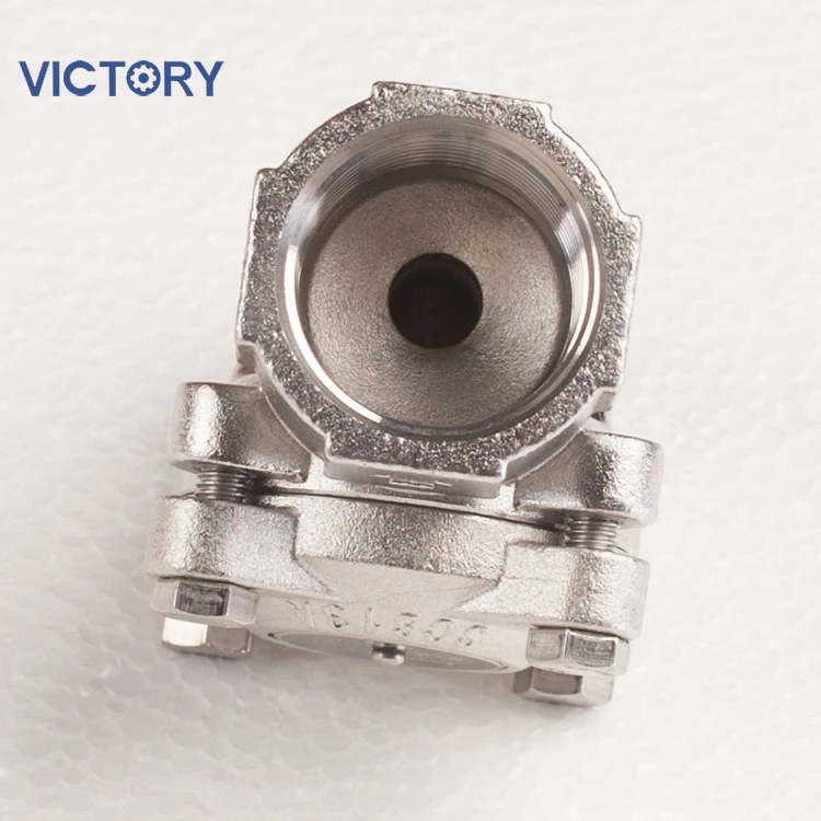 Thermostatic stainless steel steam trap