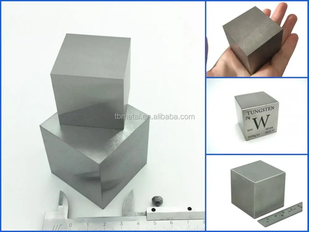 Tungsten Cube38.1mm Tungsten cube application in toy cars balance weight supplier manufacturer from baoji tianbo metal comp