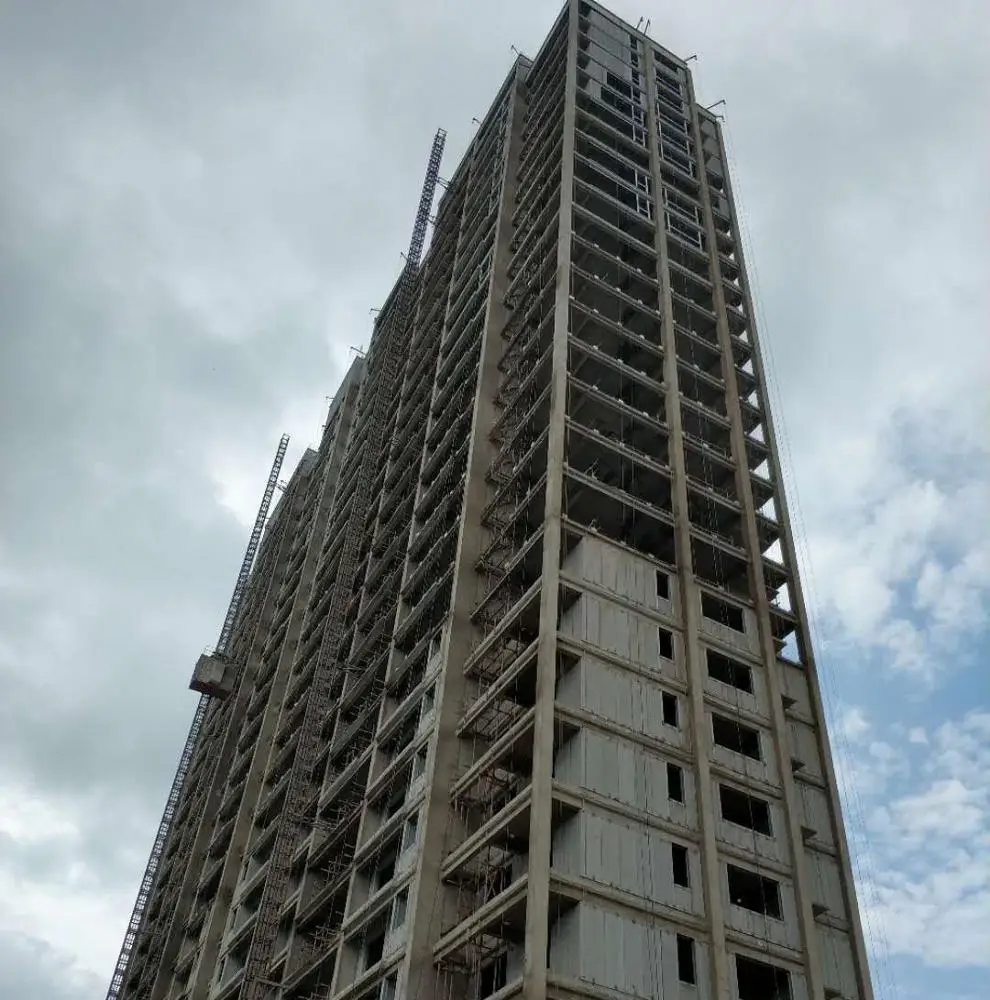 Modern Design Prefabricated Steel Structure Modular Apartment High Rise  Building