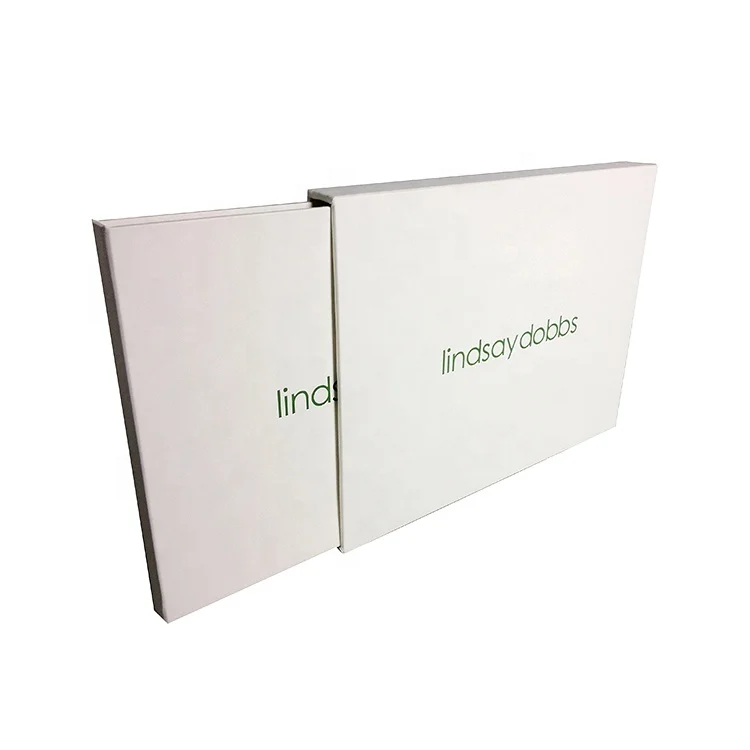 High Quality Luxury Cardboard Paper Packaging Book Sleeve Brochure Printing Gift Box