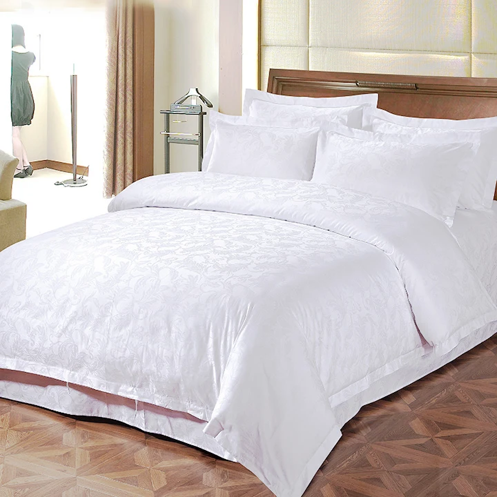 100% cotton 80s 400tc sateen woven  pure cotton sateen bedding fabric