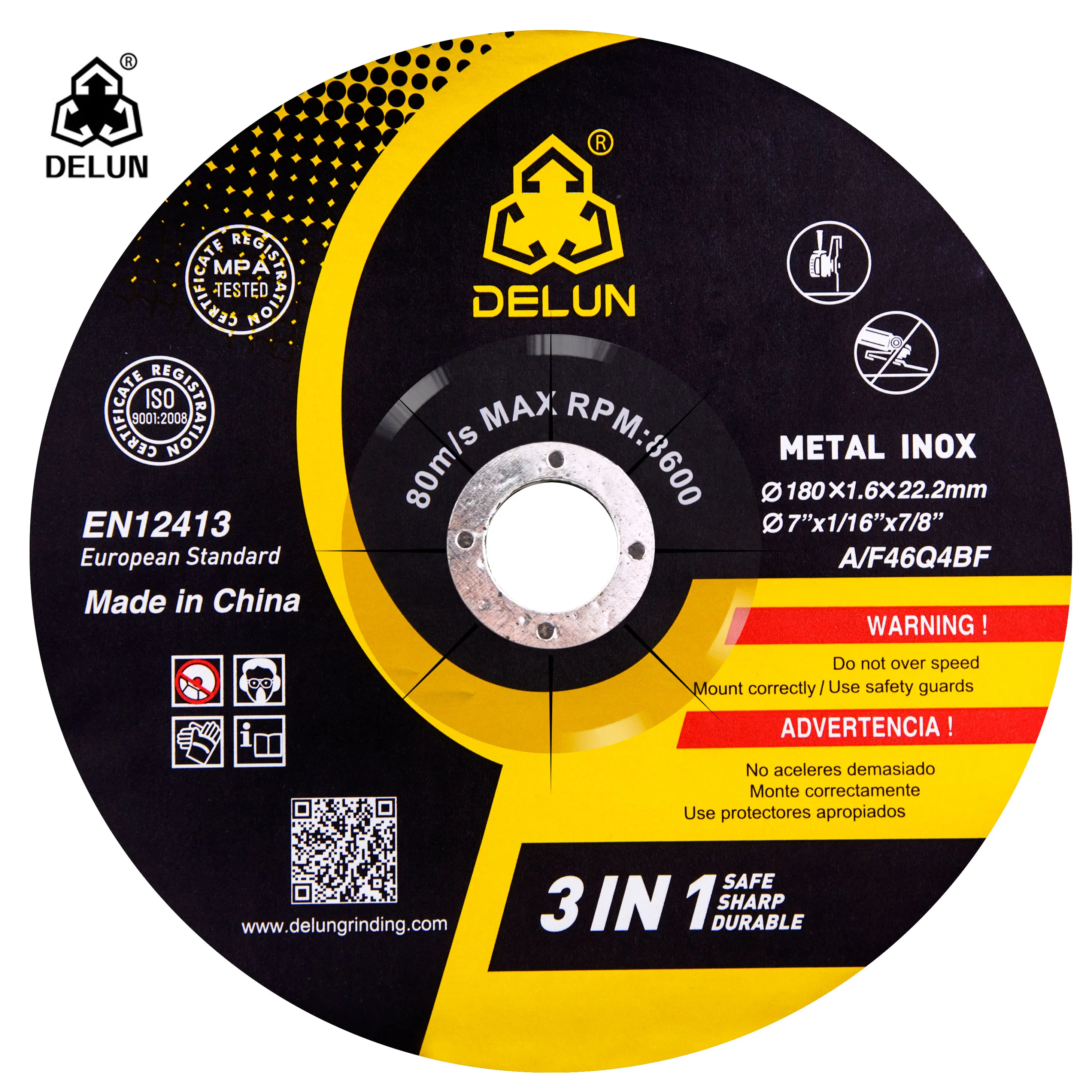 Шлифовальный круг тип 27 абразивные шлифовальные круги отрезной абразивный диск для резки