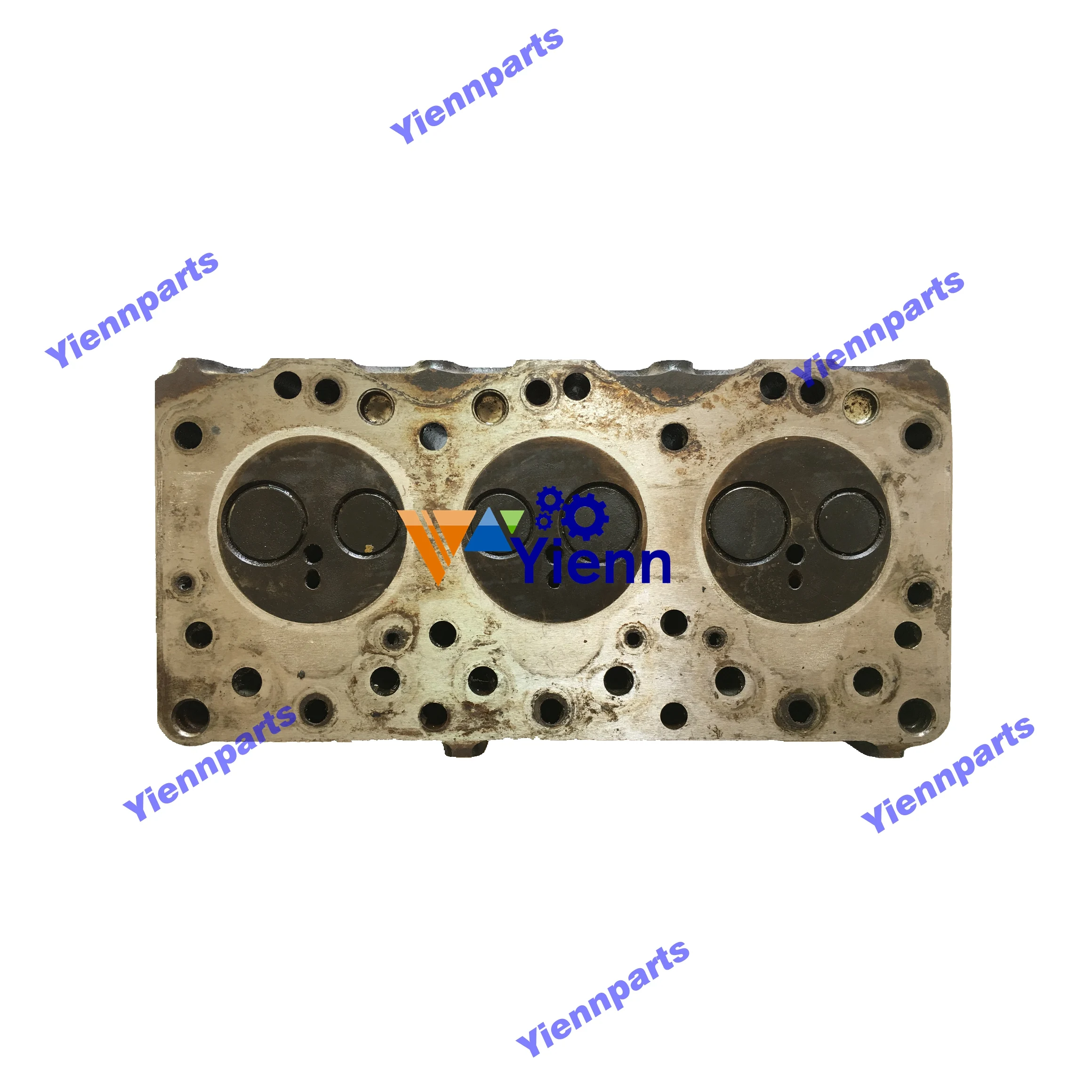 Used E3AE1 Complete Cylinder Head Assy 6211-110-003-10 For Iseki diesel engine