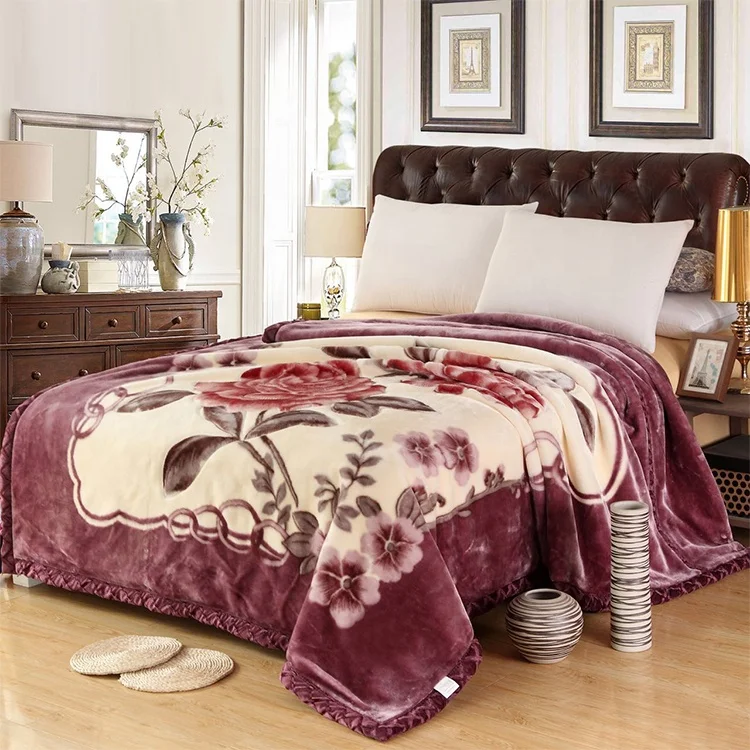 China made Premium quality wholesale factory price raschel blanket