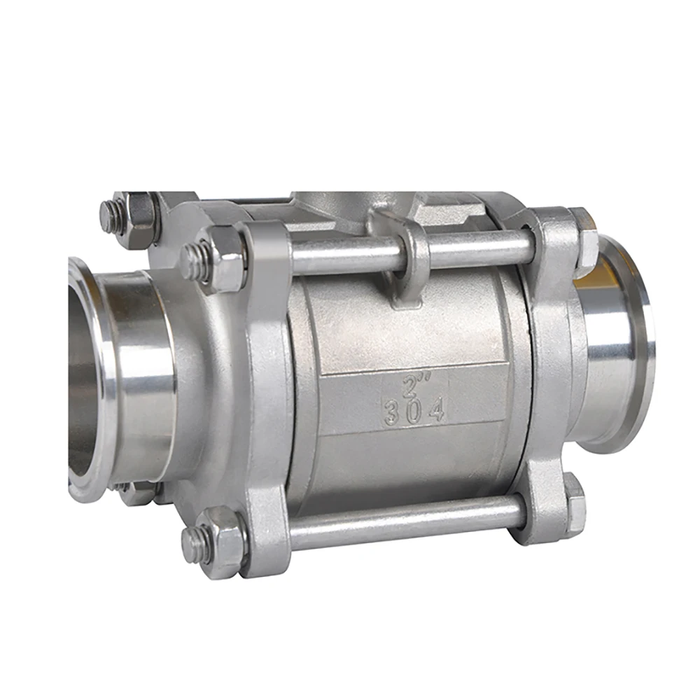 COVNA DN50 2 inch 2 Way 3 Pieces 12V DC Stainless Steel Electric Motorized Actuated Ball Valve Welding Ball Valve