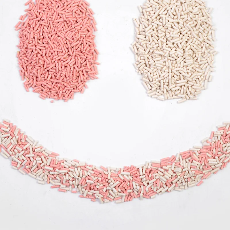 Low Dust A Blend Of Original And Peach Flavors Quick Clumping Tofu Cat Litter