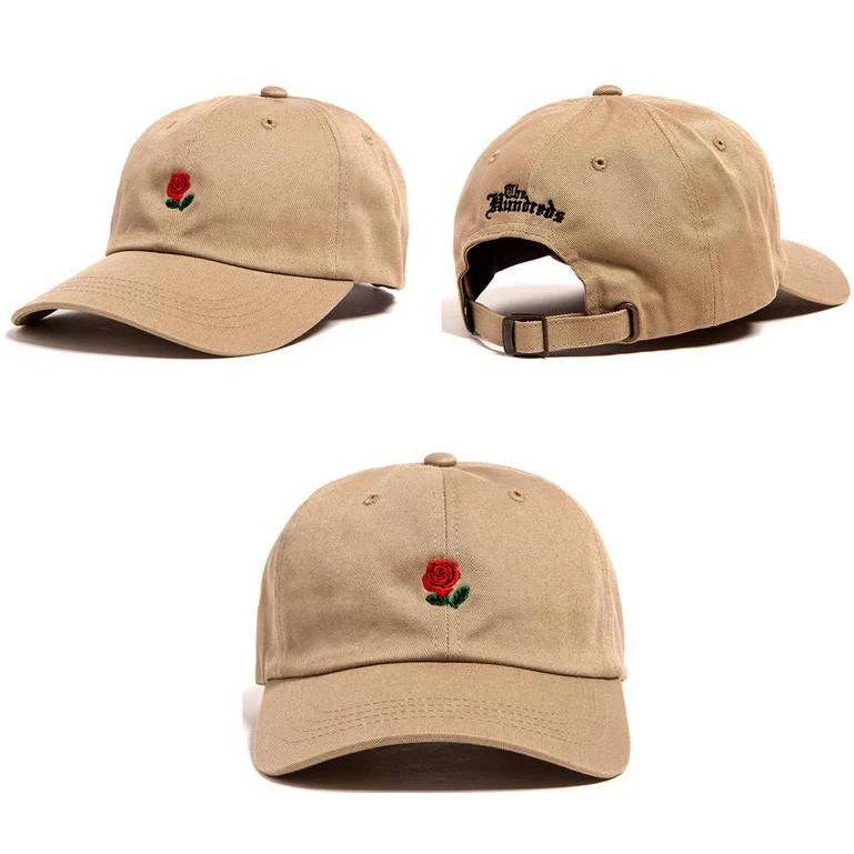 
online shopping America wholesale embroidery rose dad cap dat hat dropship 