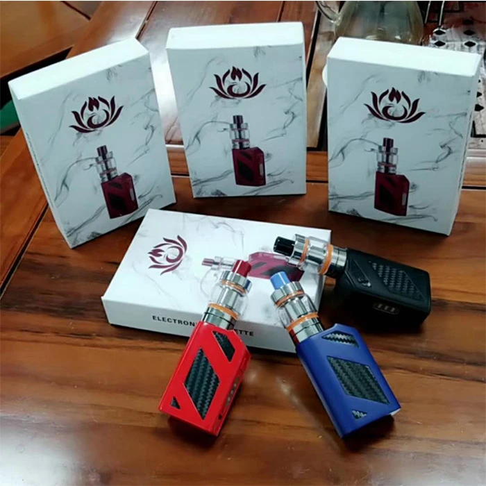 
2019 New arrival Fashion E cig 510 thread vape starter kit e cigarette box mod vape 