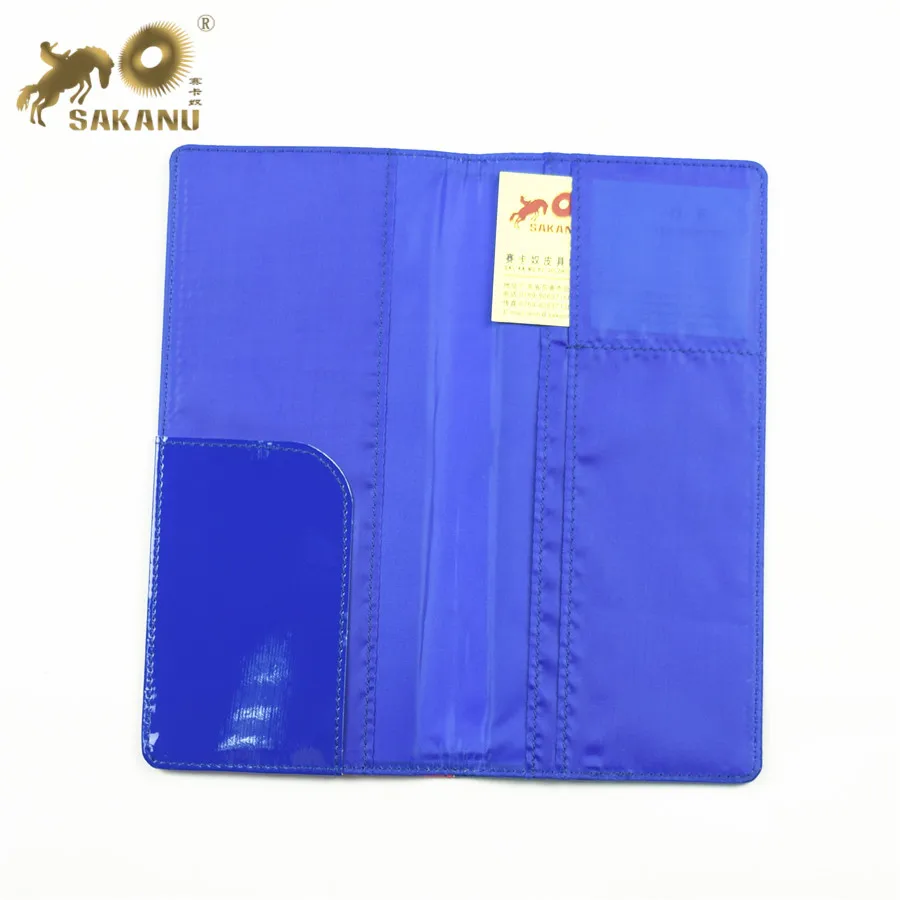 Travel Passport Covers PVC Leather Passport Credit Holder Bag Wallet