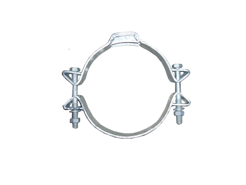 Высококачественный оцинкованный стальной зажим для трубы