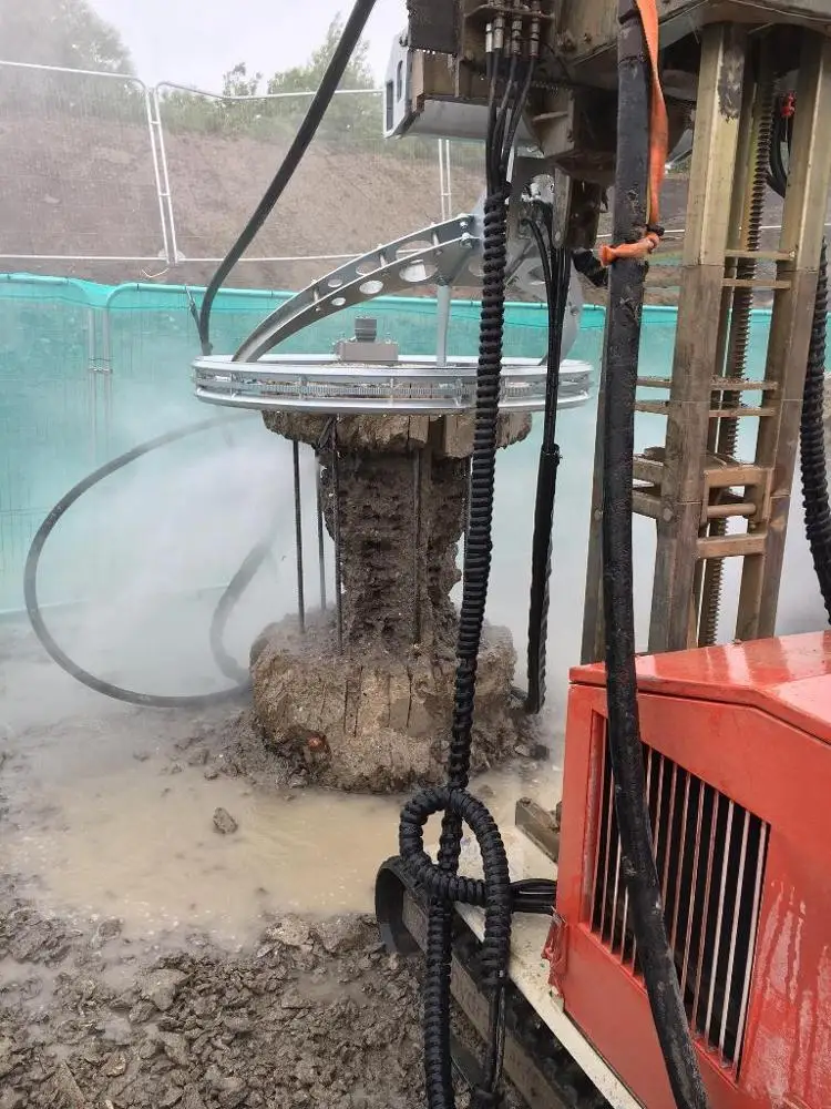 High performance concrete demolition high pressure hydro jetting machine