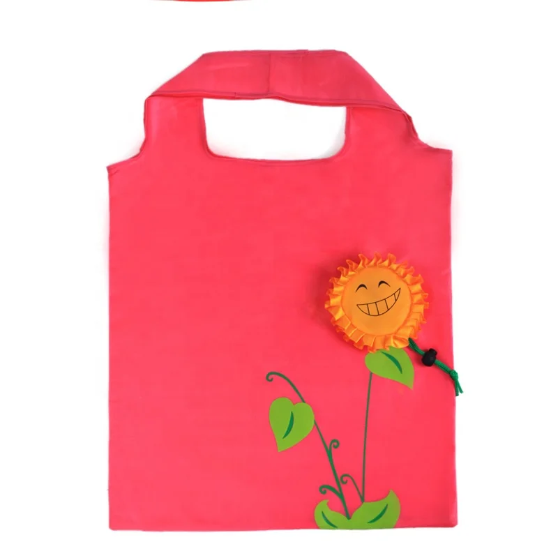 Custom reusable shopping bags foldable custom nylon foldable shopping bag wholesale