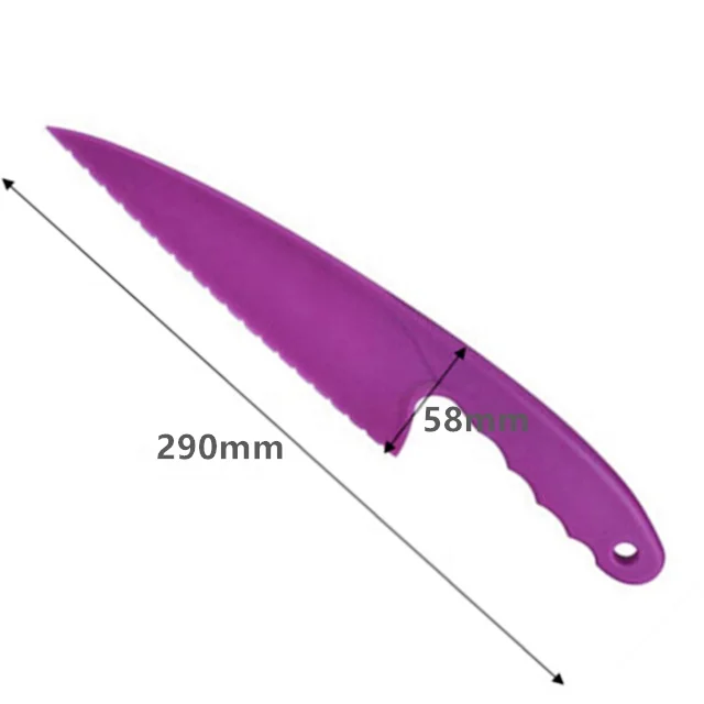 KA-2547 Promotion Logo Printed Custom Large Plastic Knife