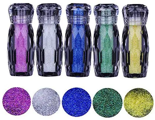 Manicure  Colorful  Ultra Tiny Mini Glass Caviar Beads