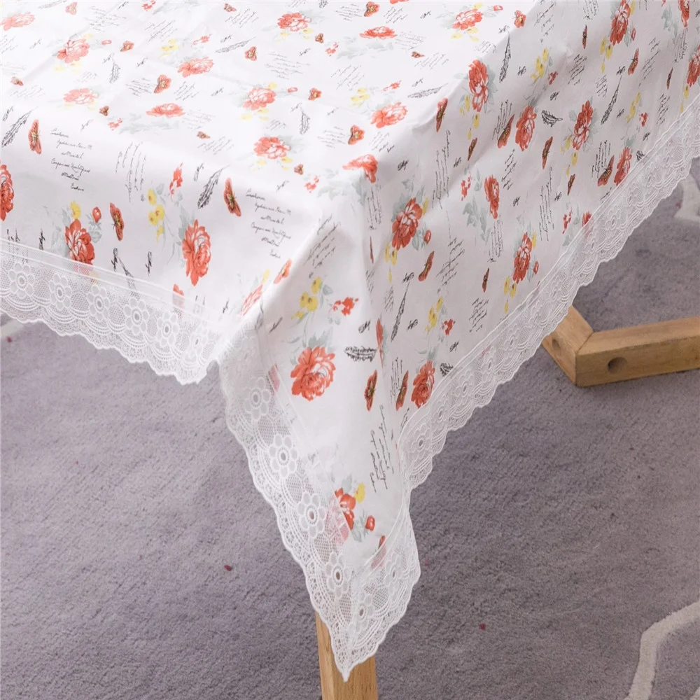 
PVC printed cheap vinyl table cloth 