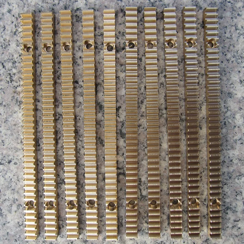 
High quality brass gear rack 