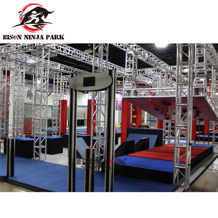 Popular American Ninja Warrior Indoor Obstacle Course Manufacturer for Adults