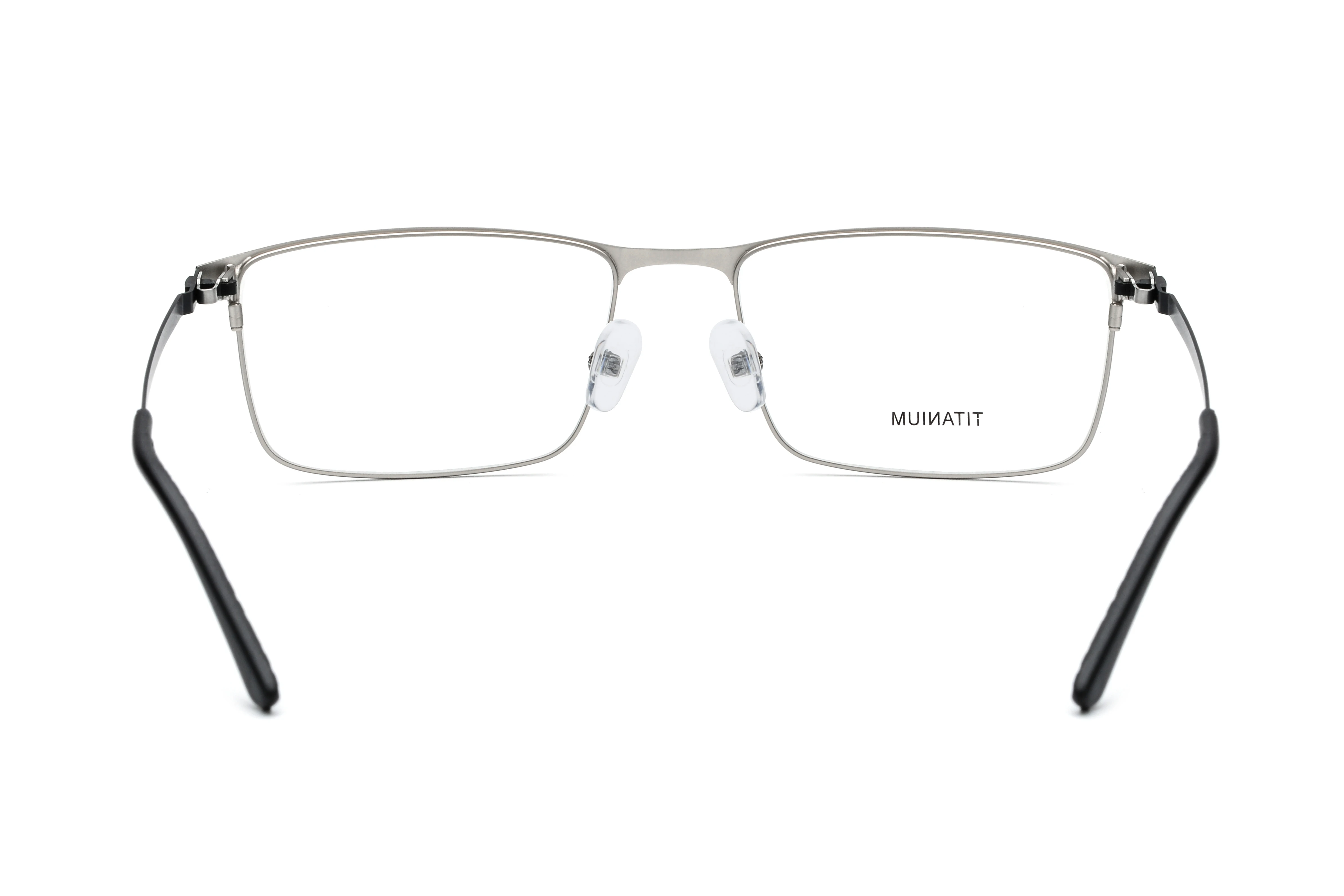 High End Custom Painting Italian Eye Glasses Frames Air Titanium Eyeglass Optical Frames CE for Men