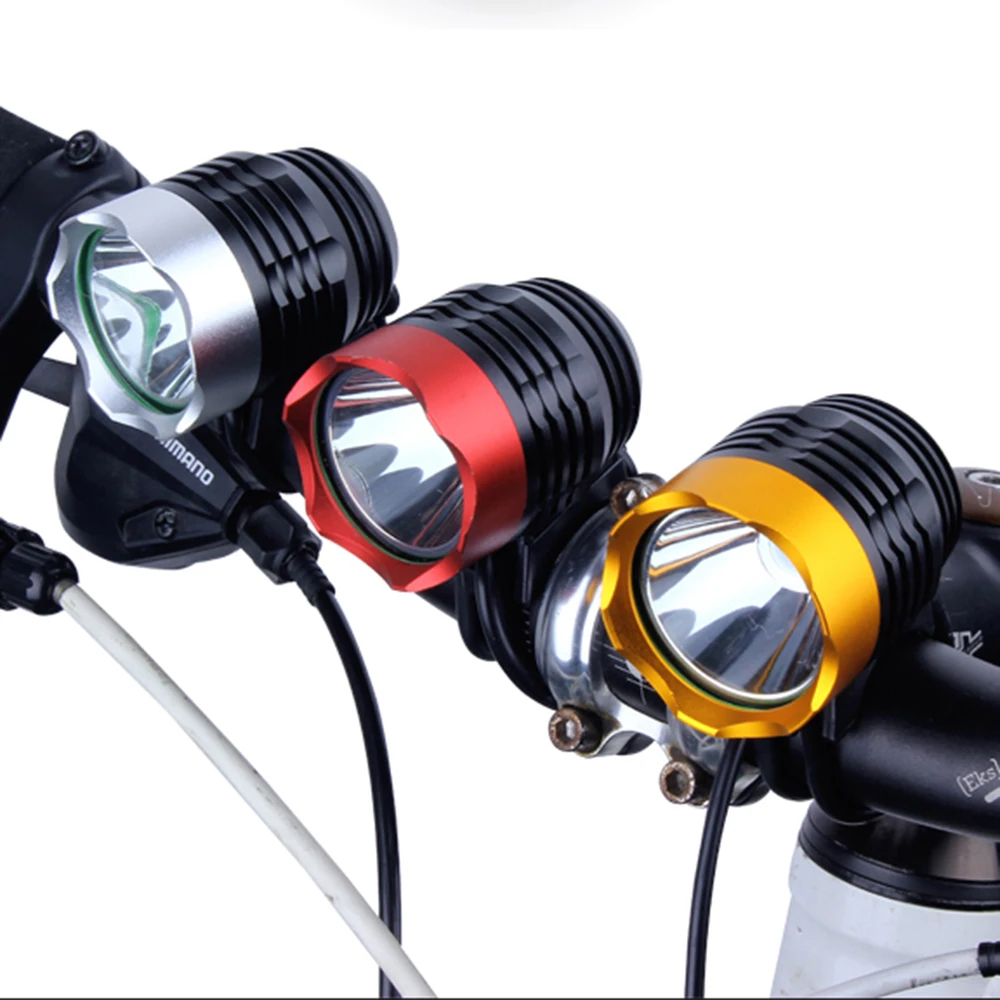 Portable T6 LED Bike Light Super Bright 5V USB Bike Front Lamp