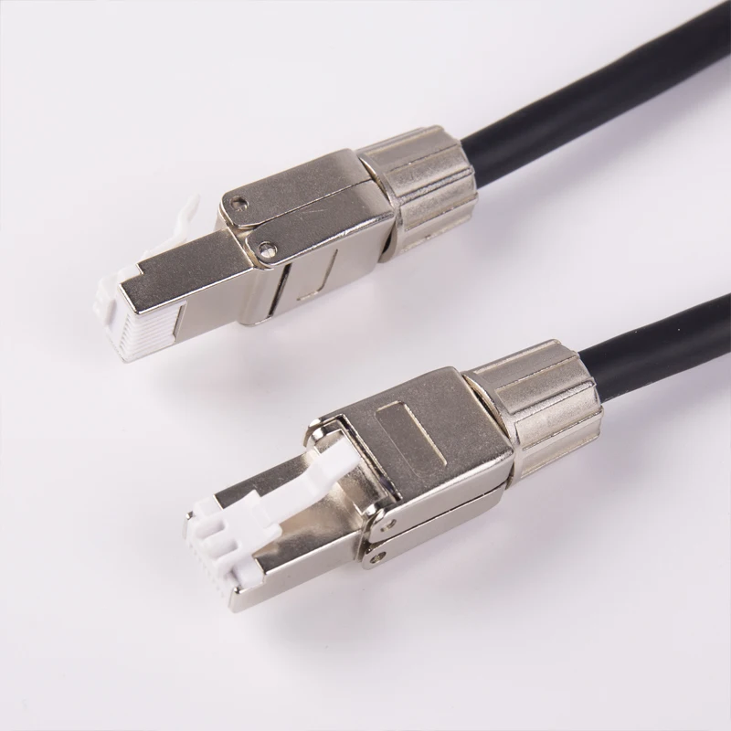 Производство Цена огнестойкие brand network rj45 cat8 кабель tooless модульная plugcable ftp sftp sstp 26awg патч-корд