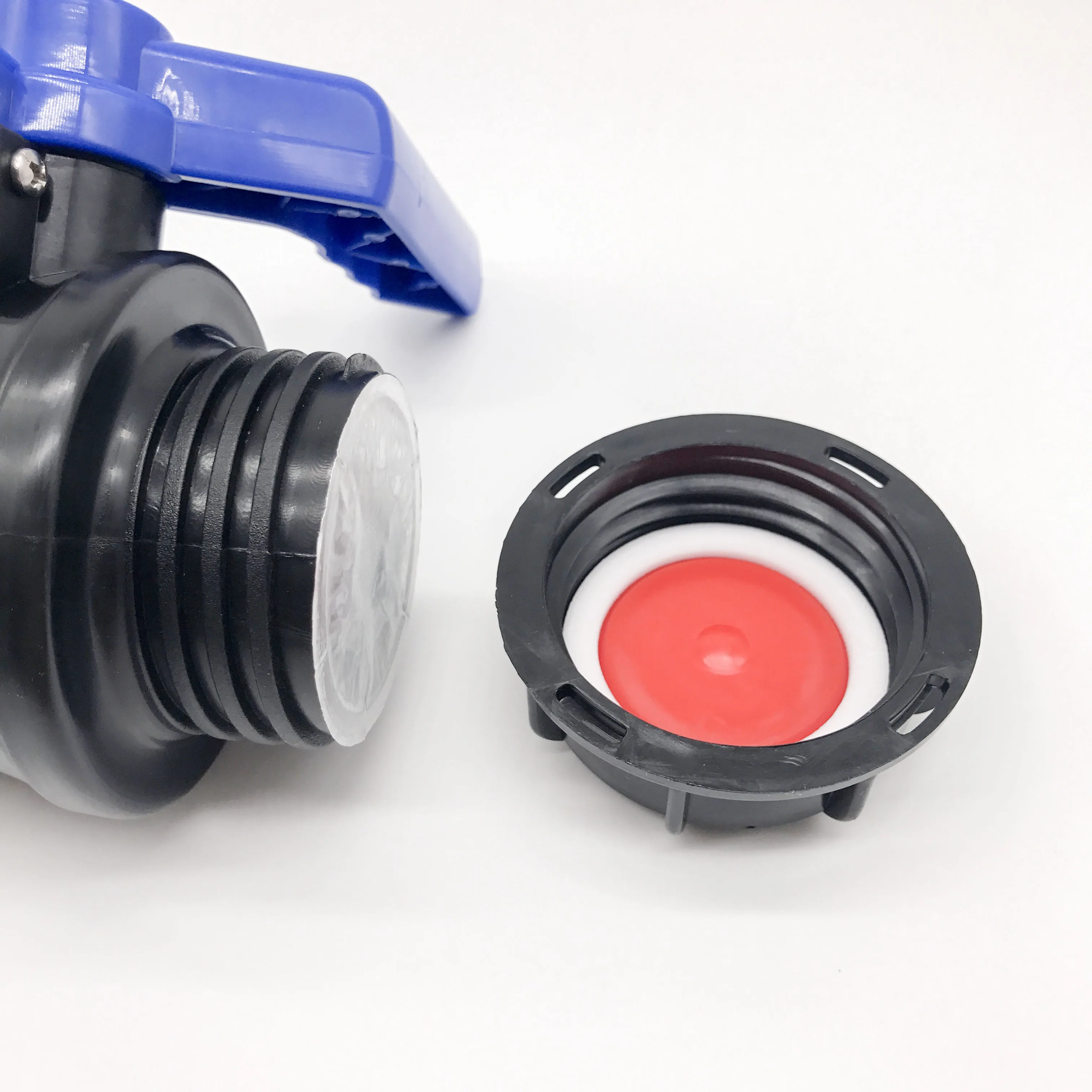 chinese factory high quality DN40(62mm) or DN50(75mm) ball  valve for IBC tank IBC container