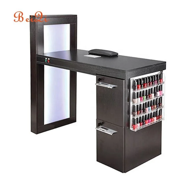 Портативный Маникюрный Стол hello kitty для маникюрного салона, недорогой розовый, с пылесборником