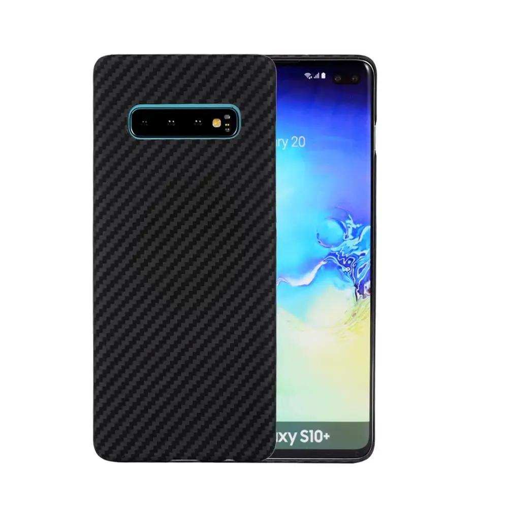 Чехол из арамидного волокна для нового Samsung Galaxy S10 + с открытым дном