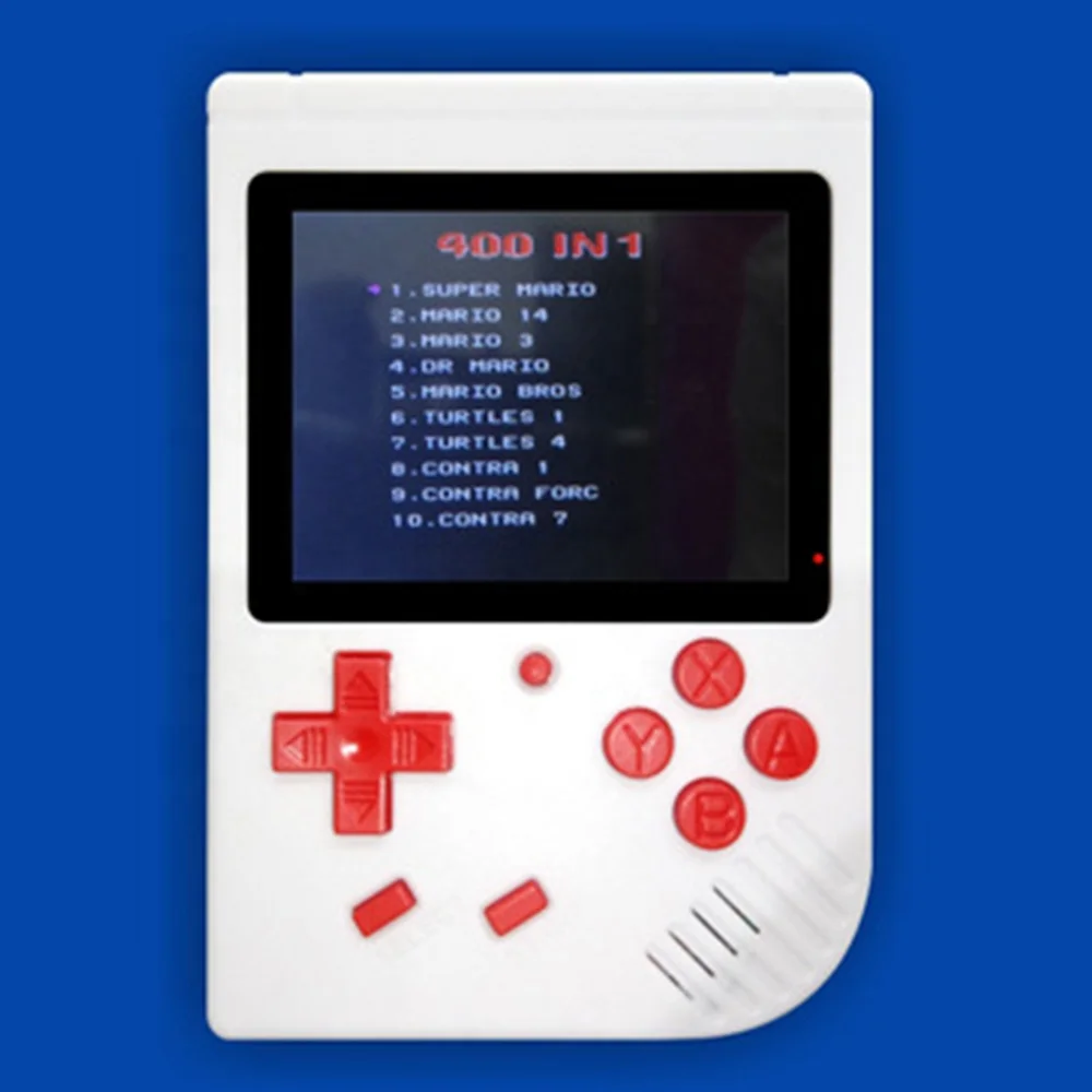 Ретро Gme 8 бит игровой автомат с 400 игры preinside портативный В 1 игровая консоль