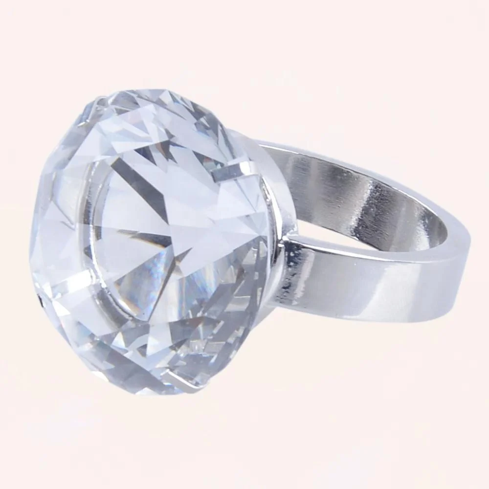 40mm Napkin Ring Holder for Wedding Centerpieces Special Occasions Celebration Romantic Candlelit Banquet Festival Decoration