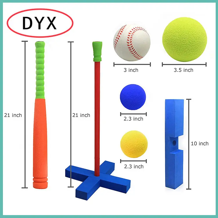 CHINA TOYS for children unique products NBR soft baseball toy Wholesale Low Price Kids Foam Baseball Set