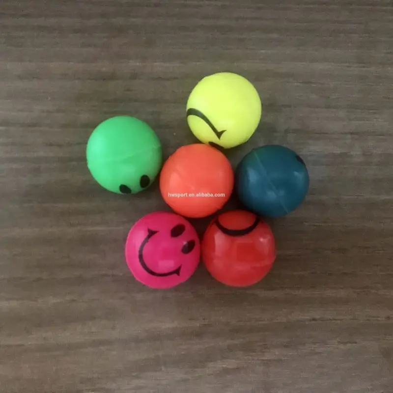 factory wholesale rubber bouncy balls new design soft hard wholesale multi-colored small vending machine ball for kids