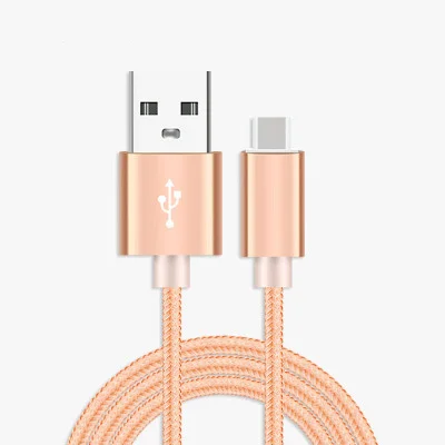 Более дешевый 2019 нейлон микро 3 м линии тип-c кабель flex мощность зарядки usb для передачи данных мобильного телефона