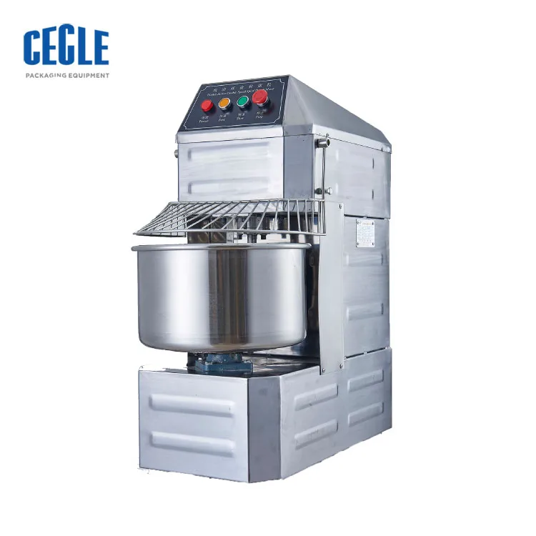 Commercial dough mixer for making bread , Double acting double speed dough mixer.