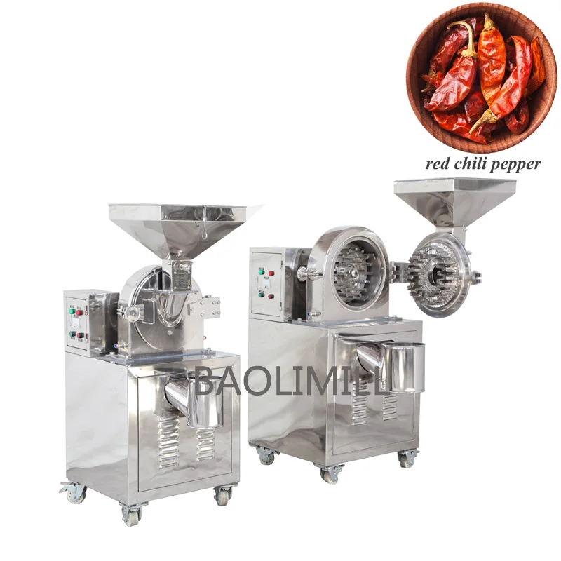 Dry Chilli Spice powder grinding machine price chili granule machine