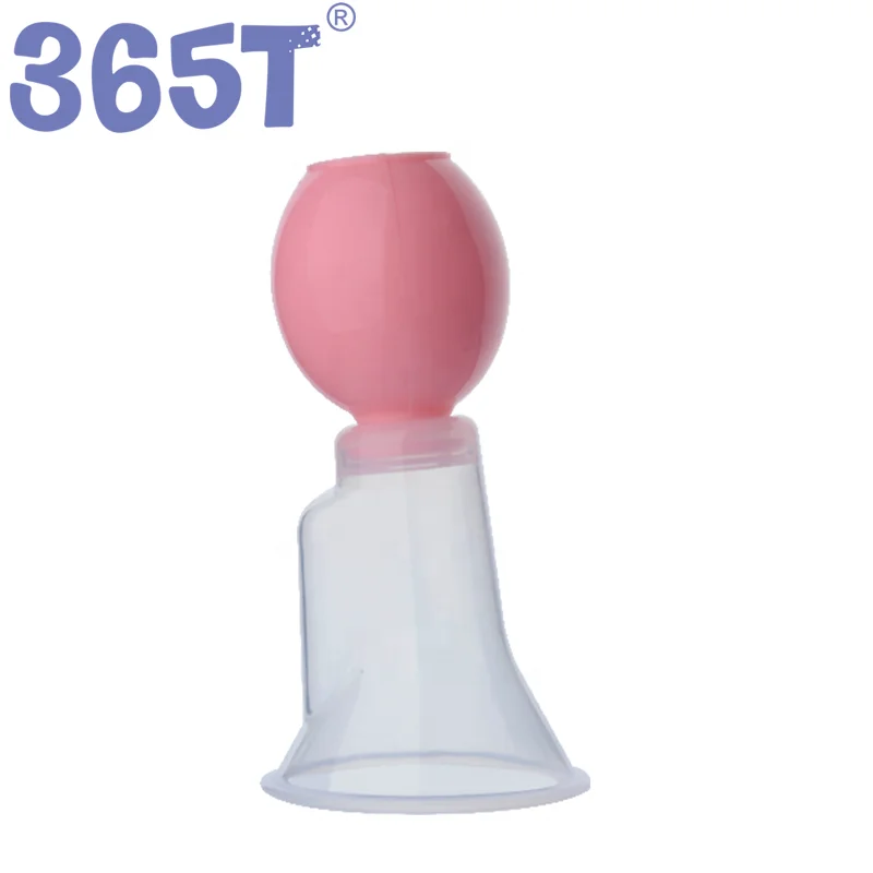 365T BPA free mother care feeding use breast reliever pump simple manual silicone breast pump
