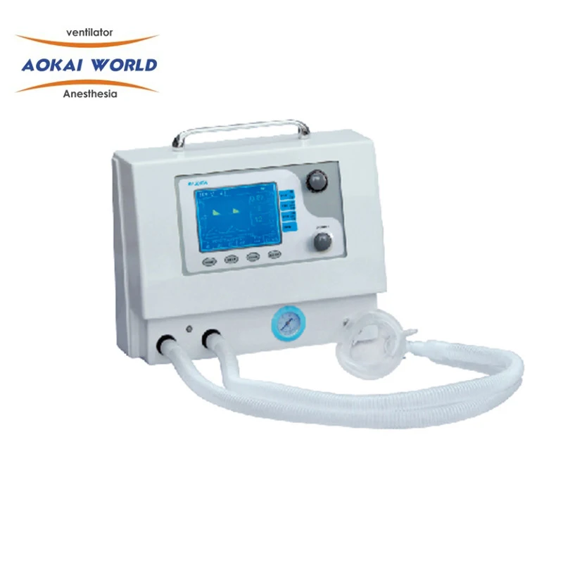 
ICU CCU NICU Hospital Medical Equipment Ventilator Breathing Machine For Ambulance 