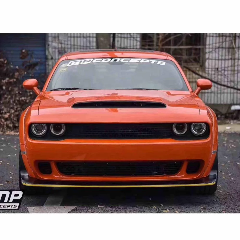 
MP CONCEPTS DEMON Front Bumper kit and four fender flares for Challenger Dodge (2008-2021) 