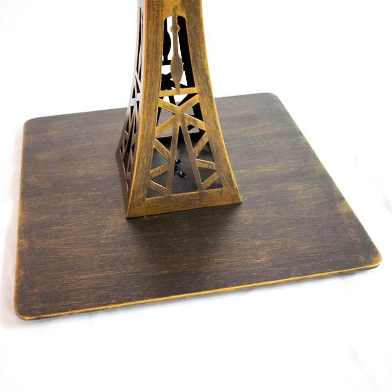 Fantian factory tower base decorative custom metal table leg