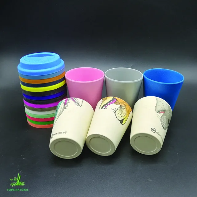 Renewable eco-green promotional travel mug cup blank mugs drinkware