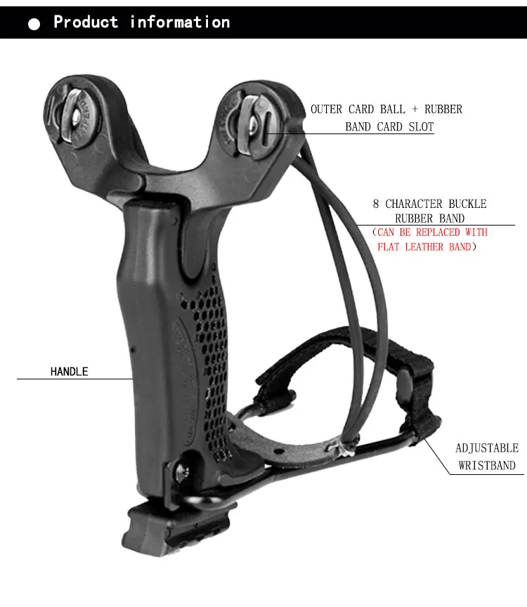 
Shooting Slingshot Outdoor Hunting Slingshot target 