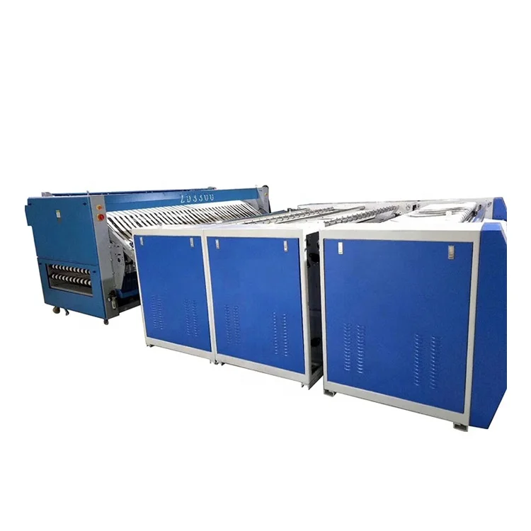 High speed single rollers automatic cloth flatwork ironer with sheets folder