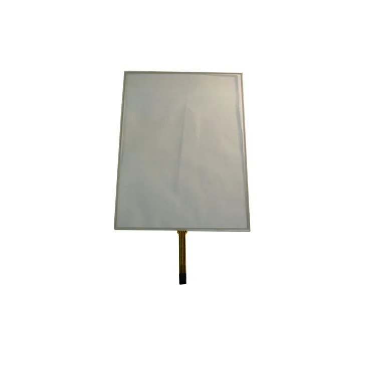 Customized External View Active Area Dimension Multi point finger pen 4 wire e-ink transparent resistive touch screen