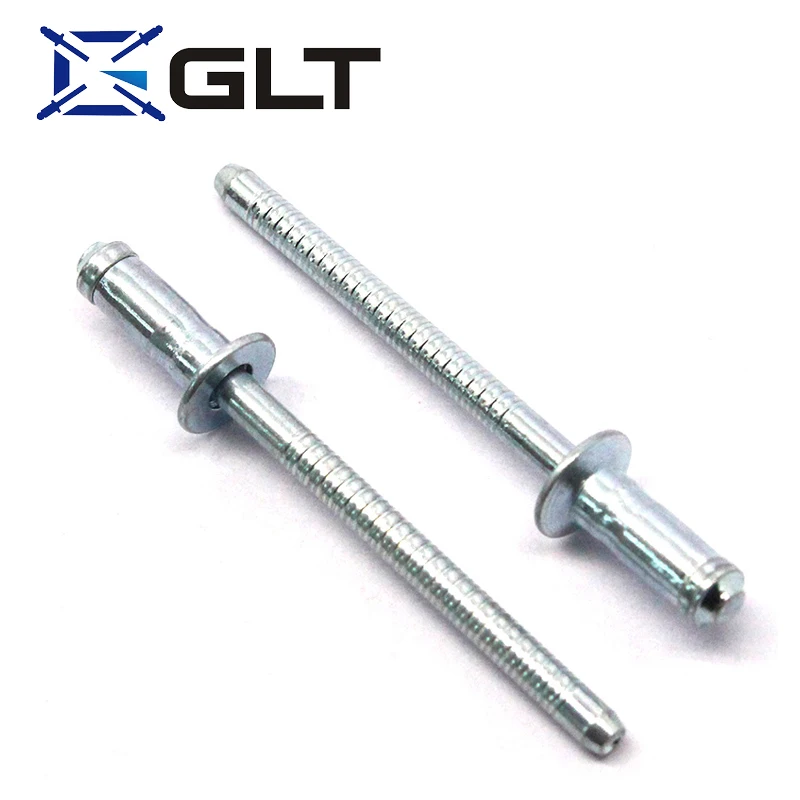 Steel CSK Head Unigrip Type Blind Rivets Single Drum POP Rivets