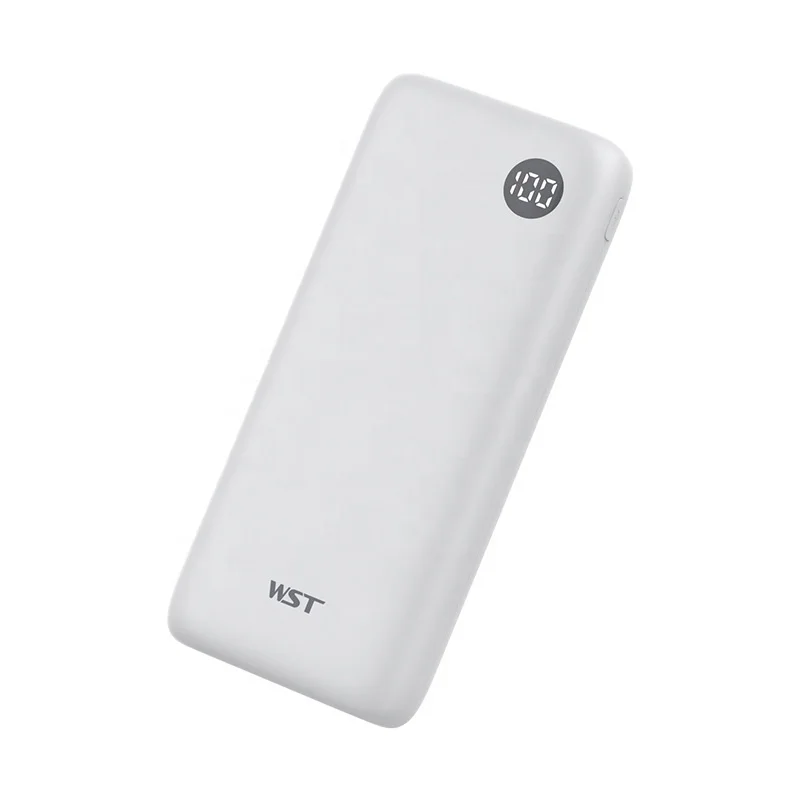 Шэньчжэнь wst 2 usb выхода Банк зарядное устройство Портативный мощность 20000 мАч запасные аккумуляторы для телефонов батарея
