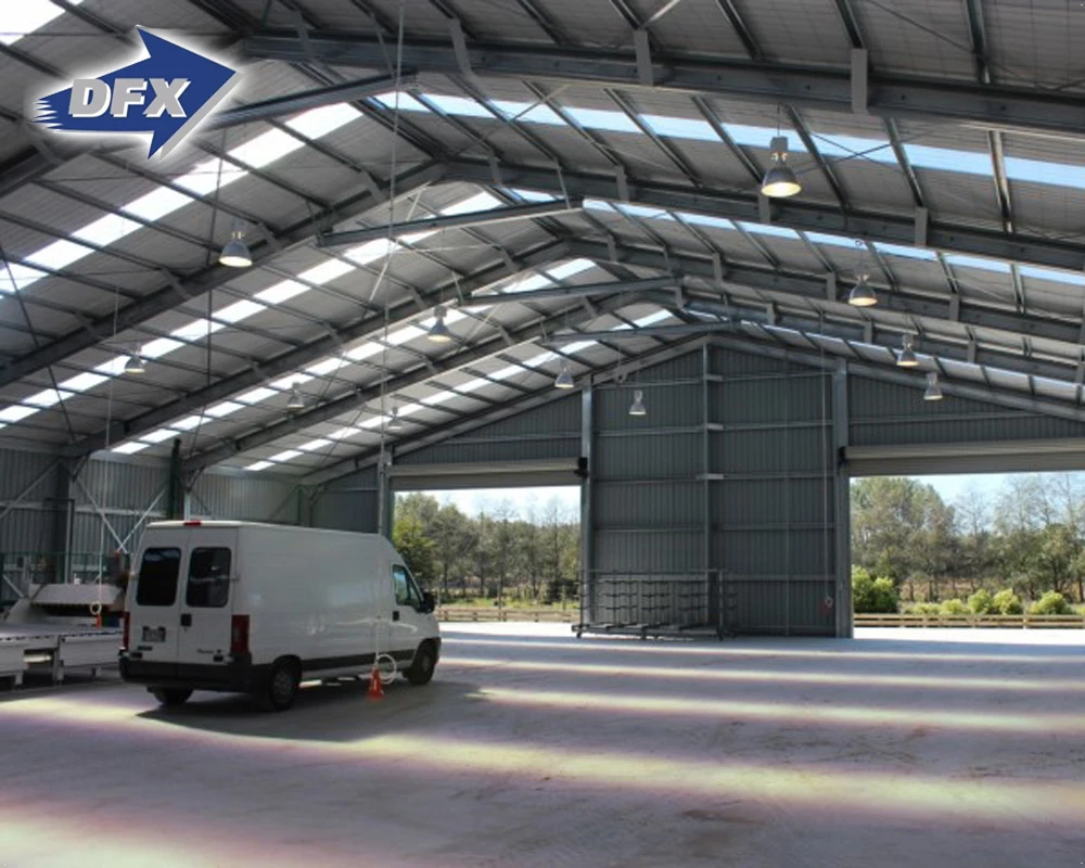 China Cheap Light Steel Frame Prefabricated Industrial Farm Metal Shed Kit