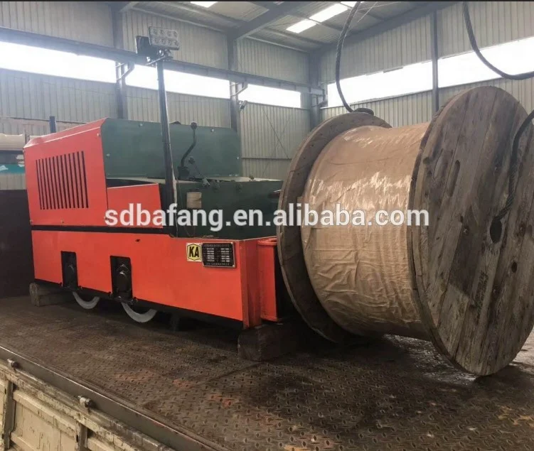 
7T Electric Mining Locomotive/Mine Tunnel Battery Operated Electric Locomotive 