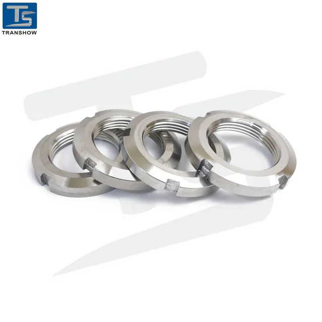 Stainless Steel DIN981 Slotted Round Shaft Lock Nuts