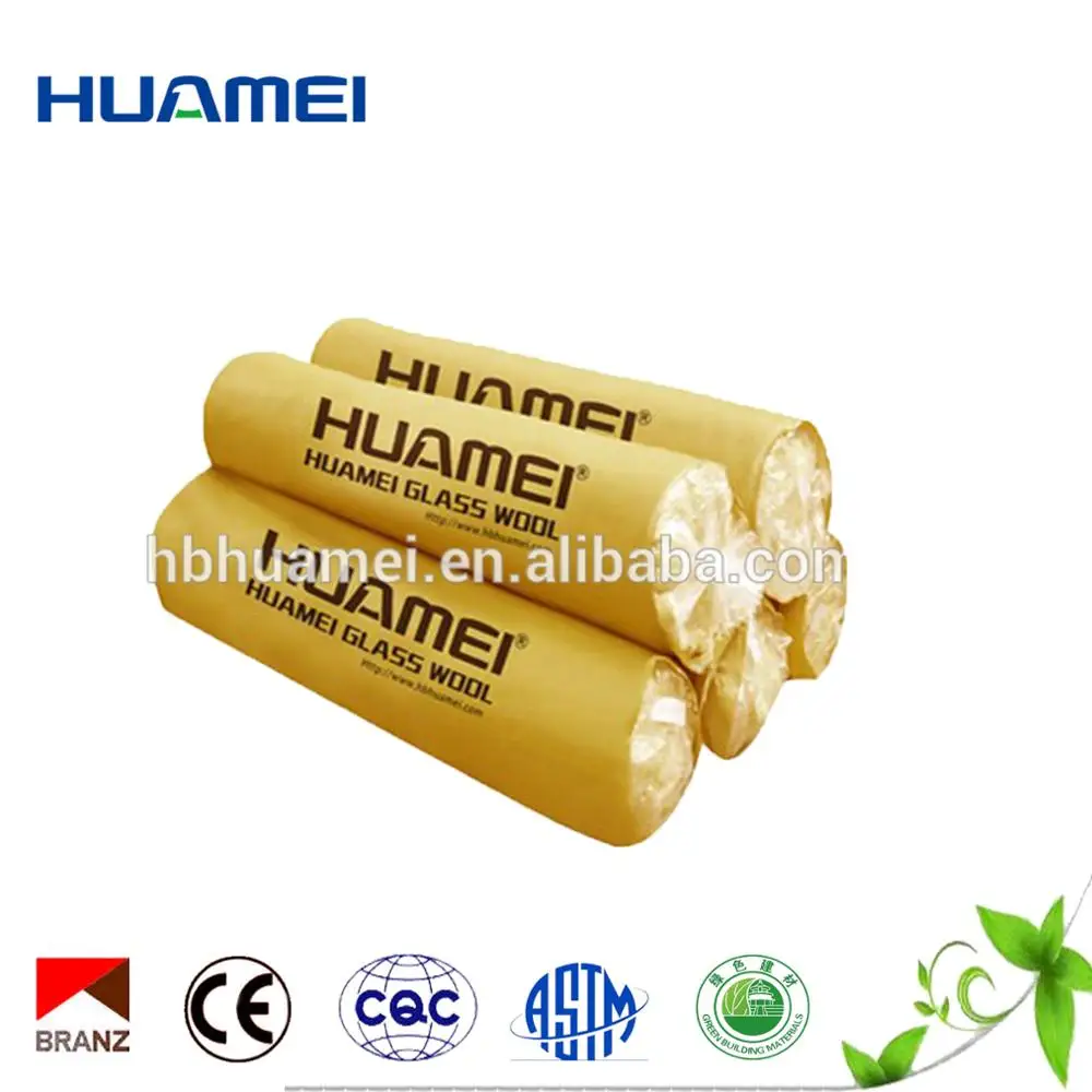 
Huamei Refractory Glass Wool With Product Line Orange Color Insulation Glass Wool 